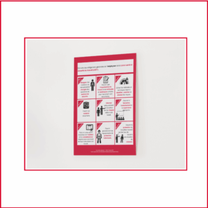Affiches SST – Obligations générales de la loi en santé et sécurité du travail