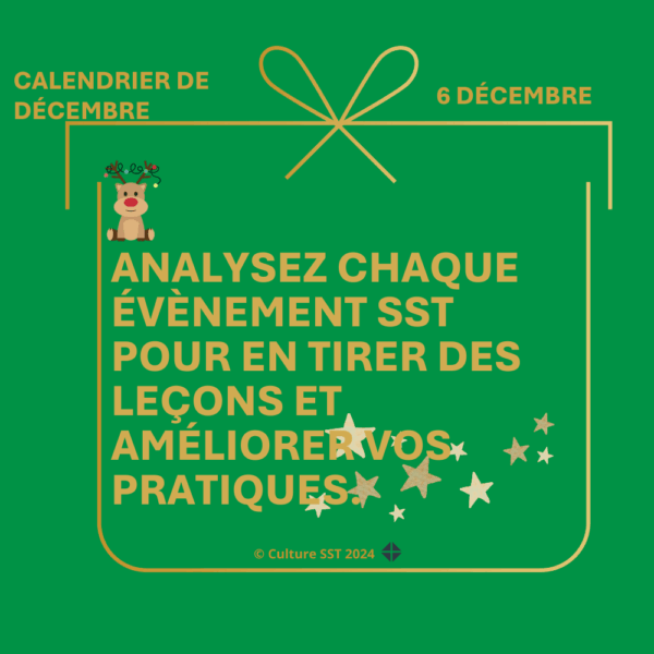 Le calendrier SST festif de décembre ! – Image 4