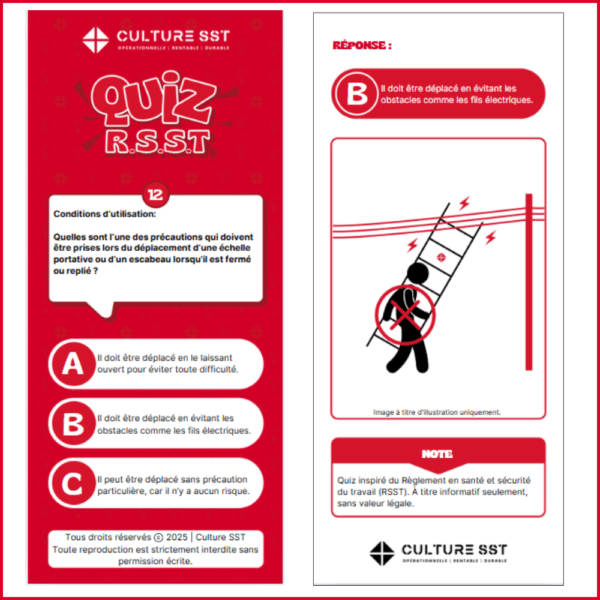 Un quiz par semaine, 52 occasions de parler SST autrement – Image 3