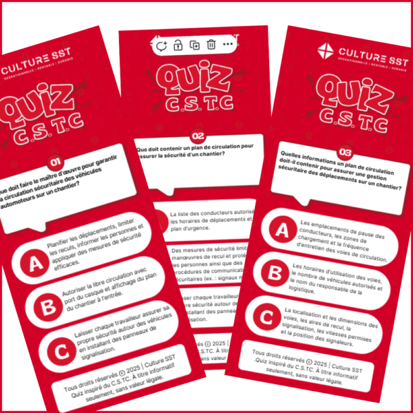 Un quiz par semaine, 52 occasions de parler du code de sécurité pour le travaux de construction – Image 2